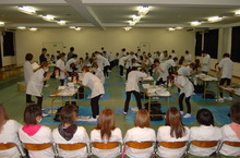 技術を行う側もそれを見る側も真剣です！